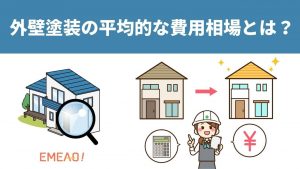 外壁塗装を外注する際に目安となる平均的な費用相場とは